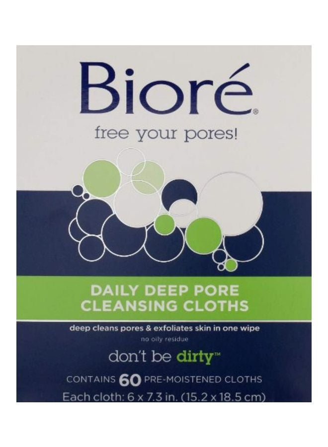 Biore 60-Piece Daily Deep Pore Cleansing Cloths  - Image 2