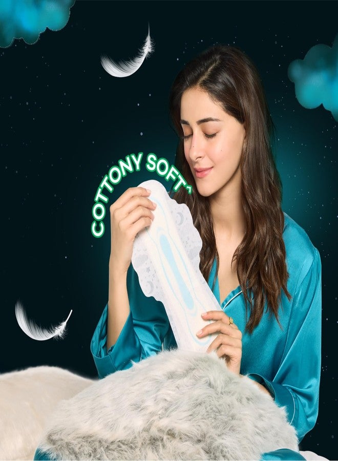 Whisper Ultra Night Sanitary Pads for Women, XL+ 15 (Pack of 3 Napkins - Image 4