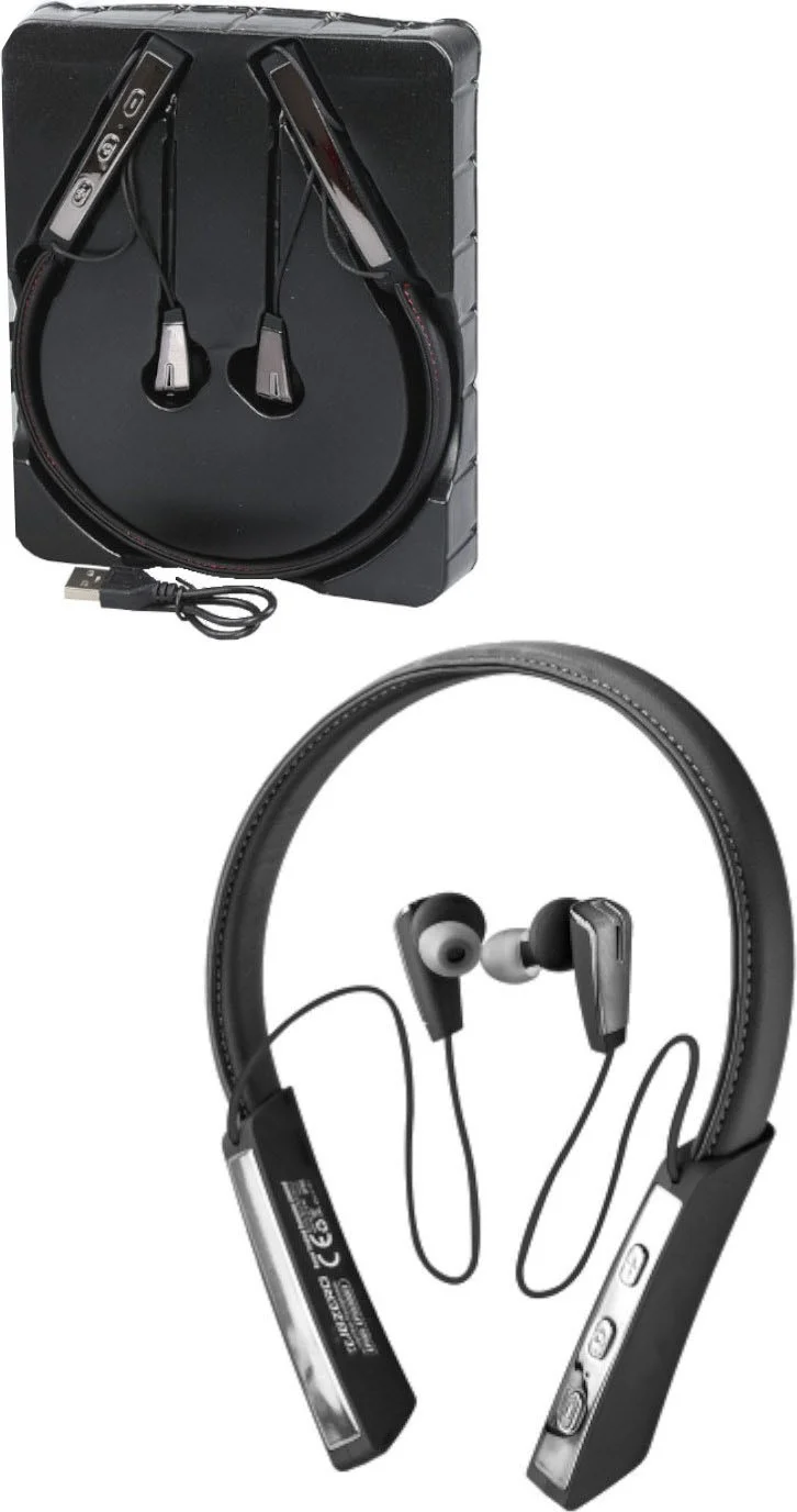 سبزريو EP99 Bluetooth In-Ear Headphones with Neck Strap 50 Hours of Music Listening Wireless Headset