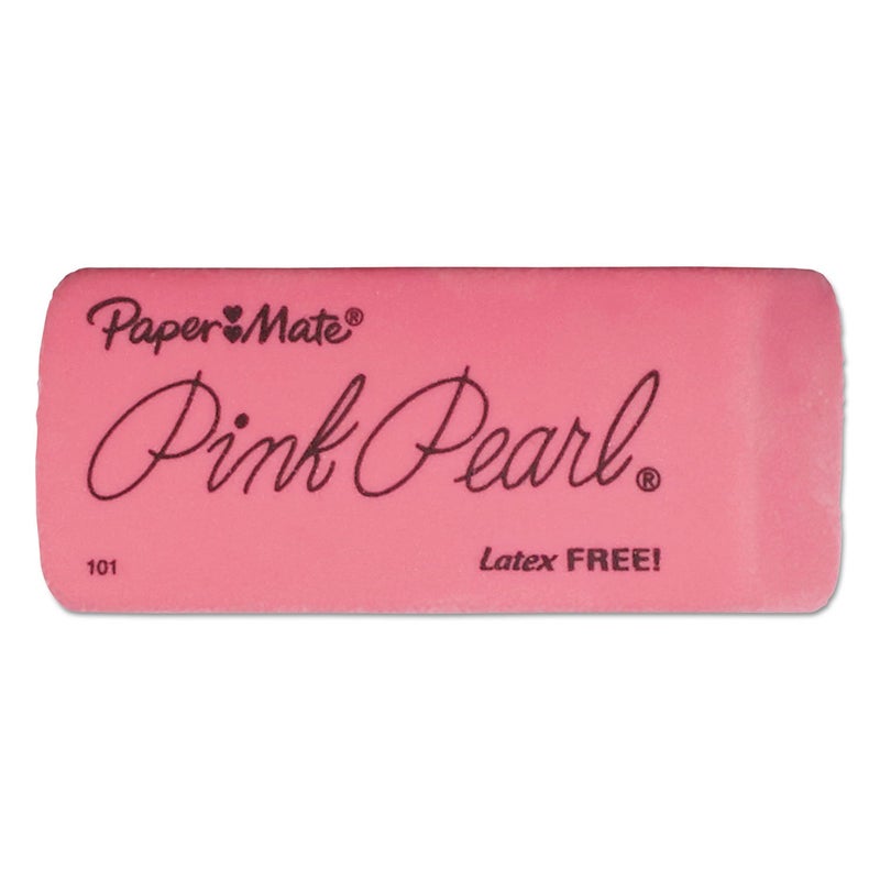 Paper Mate Pink Pearl Erasers, Large, 3 Count - Image 4