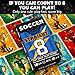 QUOKKA Soccer FastPaced Card Game for Kids Adults 128 Cards Easy Rules Quick Fun Matching Game 24 Players Ages 8 Perfect for Family Games Night Travel and Parties - Image 4