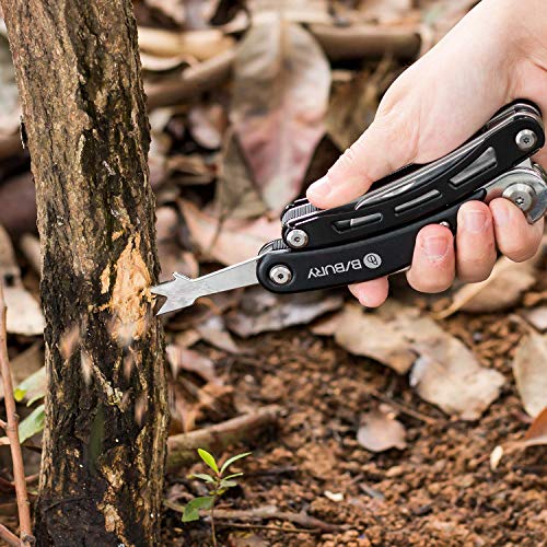 BIBURY Gardening Hand Pruners, 5 in 1 Multitools Folding Scissors 420 Stainless Steel Pruning Shears Bonsai Cutters for Tree Trimmers Secateurs,Garden Scissors,Garden Shears,Clippers for The Garden - Image 5