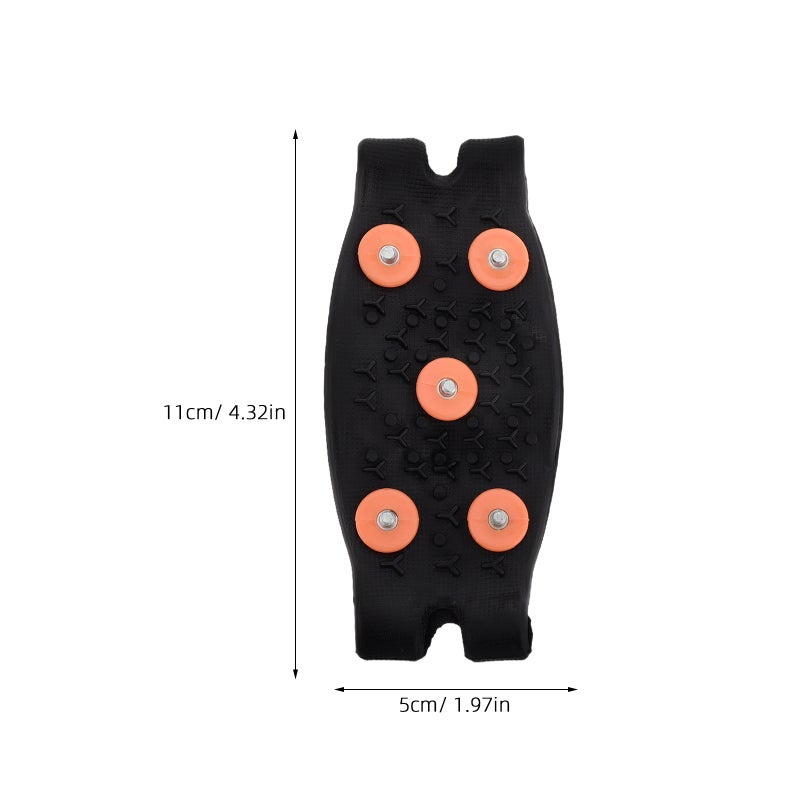 Outdoor Crampons Non- Shoe Covers Kids Ice Climbing and Snow Walking Material Winter Cycling Accessories - Image 4