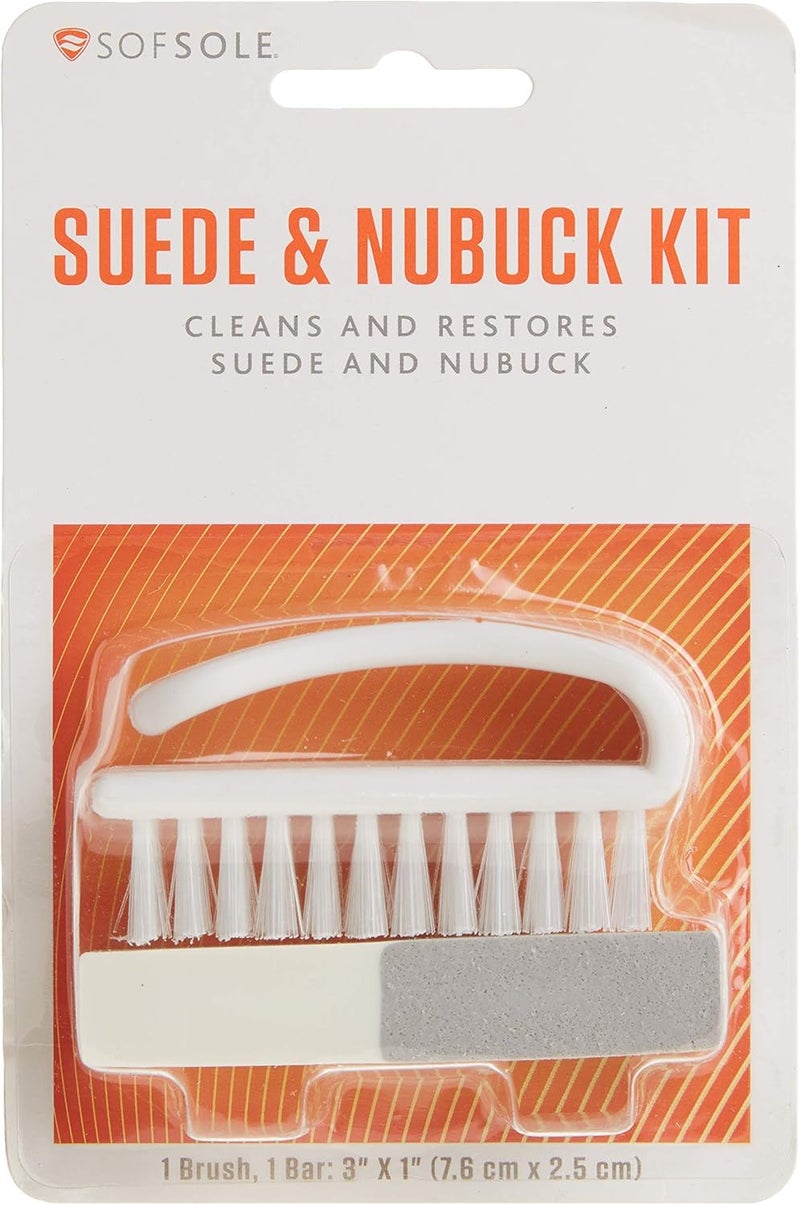 Sof Sole Suede and Nubuck Brush Kit for Cleaning and Restoring Footwear - Image 2