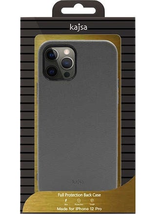 Kajsa Apple iPhone 12 Pro Max Case Faux Leather Litchi Cover  - Image 4