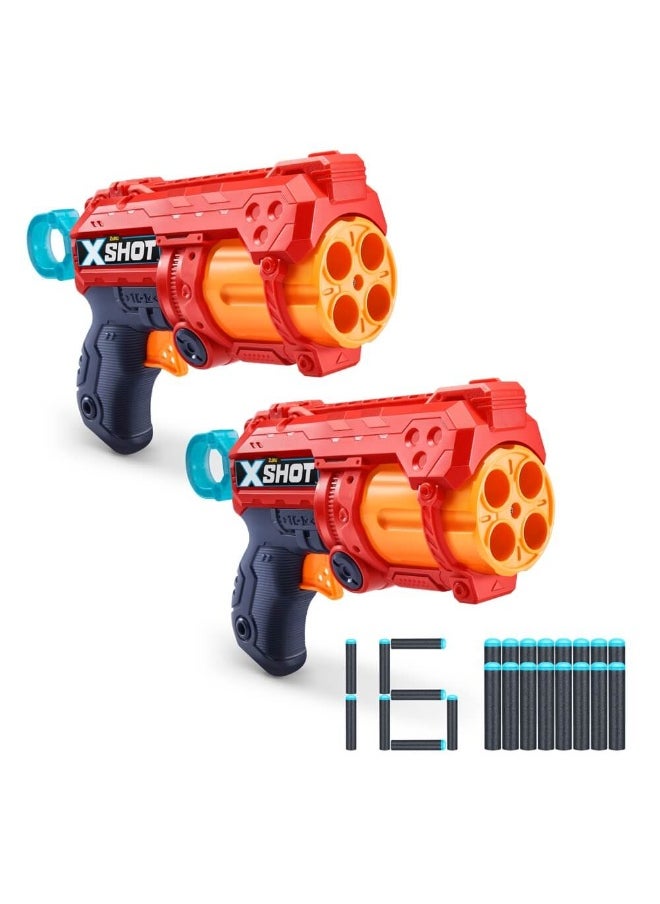 X-Shot Double Fury 4 Blaster Pack  - Image 3