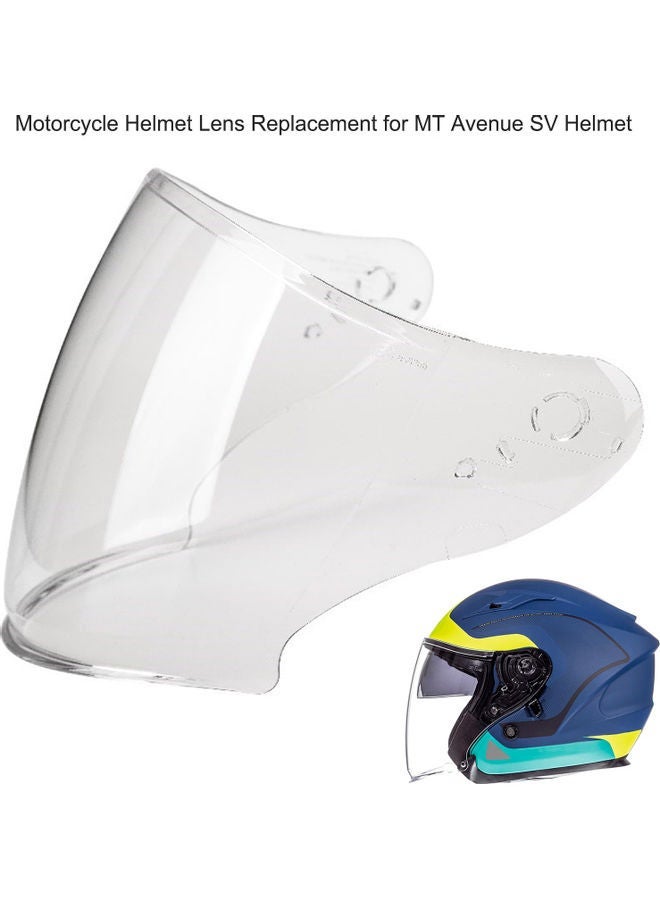 NIBEMINENT Full Face Motorcycle Helmet Visor Replacement - Image 4