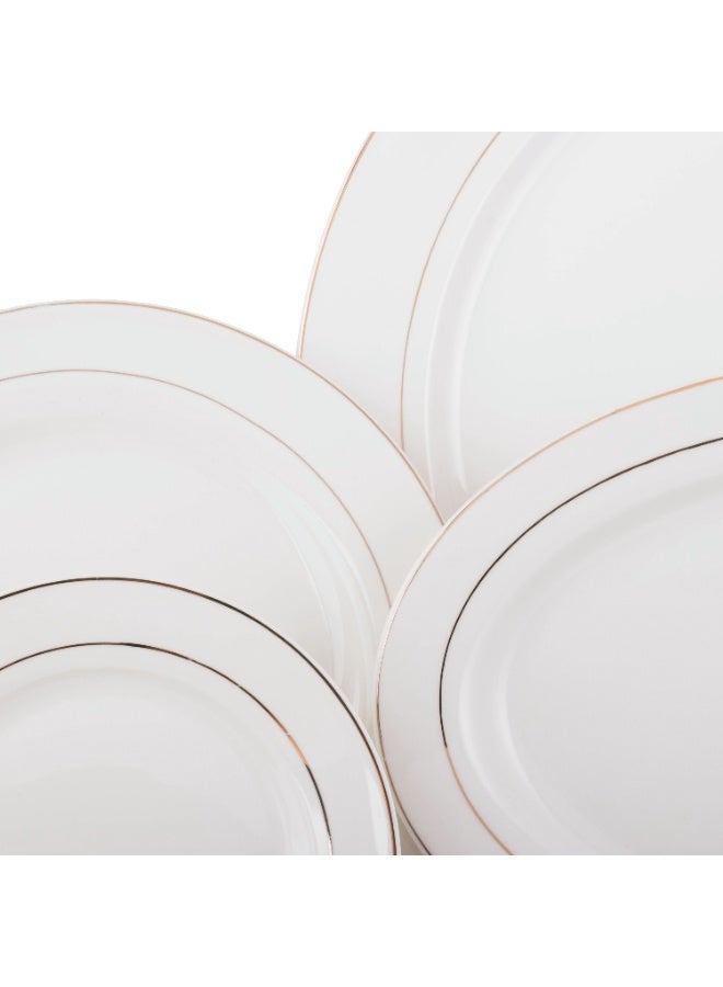 السيف  🍽️ طقم سفرة فاخر 52 قطعة – يكفي 8 أشخاص ✨اختيار مثالي لعزائم أنيقة وضيافة راقية 🤍 - Image 4