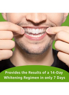 REMBRANDT REMBRANDT Deeply White + Peroxide 1 Week Teeth Whitening Kit, Removes Tough Stains, Enamel-Safe, 28 Custom-Fit Whitening Strips (14 Treatments)  - Image 3