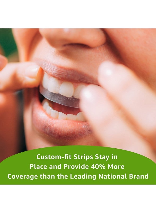 ريم براندت مجموعة تبييض الأسنان REMBRANDT Deeply White + Peroxide لمدة أسبوع واحد، تزيل البقع الصعبة، آمنة على مينا الأسنان، 28 شريط تبييض مُخصص (14 جلسة) - Image 5