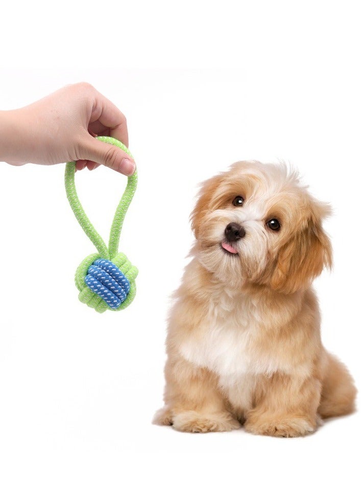 Universal Cotton Rope Braided Set for Cats and Dogs – Chew-resistant, Self-entertaining and Boredom-relieving Gadget - Image 1