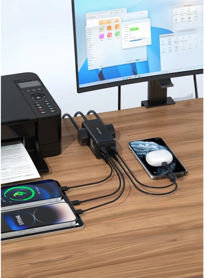 GreenLion "   Green Lion 7 In 1 Gan 65W Power Strip" - Image 4