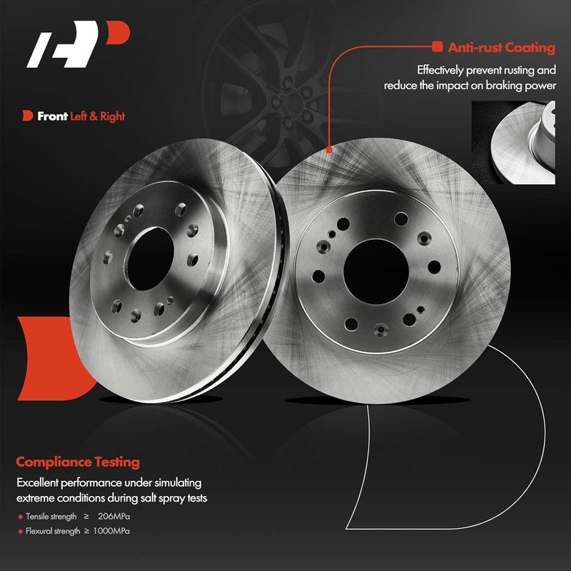 A-Premium Brake Rotors and Pads Set for Chevrolet Silverado 1500 - Image 4
