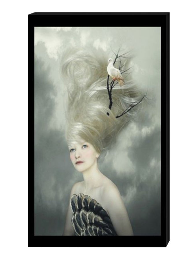 RYN Modern Wall Decor Painting With Inner Frame Multicolour 40 x 60centimeter - Image 1