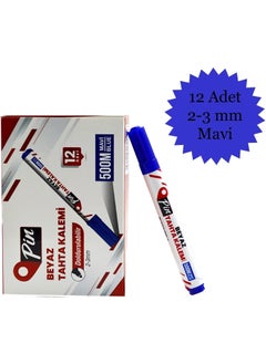 Pin Refillable Whiteboard Marker 500 Blue 12 Pieces - pzsku/Z9C6BB9BEAD7D9543D2C1Z/45/_/1725792743/a04fb0db-3755-483f-ad8a-58d0820b4a3b