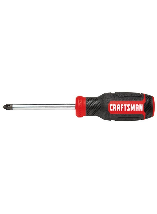 CRAFTSMAN Screwdriver, Phillips, Bi-Material, PH #2 X 4 Inch (CMHT65054N) - Image 1