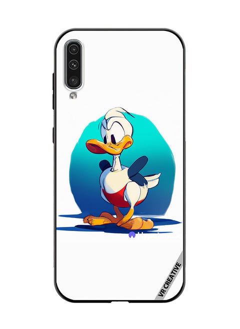 Protective Case Cover For Samsung Galaxy A70/A70s Donald Duck Design Multicolour