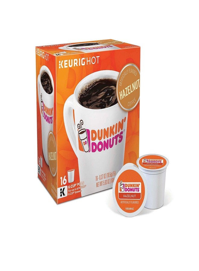 Keurig Dunkin' Hazelnut Coffee 16 Count K-Cup Pods (Packaging May Vary) - Image 1