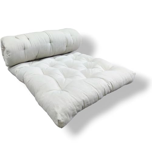 IMSMARTMART Orthopedic Single Bed Mattress - 5-Inch Luxury Cotton Quilt, Reversible Design, Medium Firmness, 1-Year Warranty” (36X72X5 Inches (3X6 Feet)) - Image 3