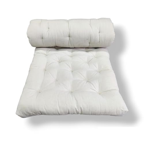 IMSMARTMART Orthopedic Single Bed Mattress - 5-Inch Luxury Cotton Quilt, Reversible Design, Medium Firmness, 1-Year Warranty” (36X72X5 Inches (3X6 Feet)) - Image 1