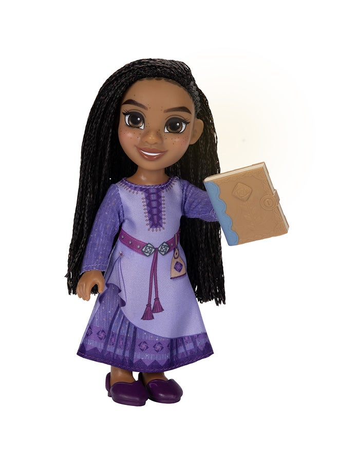 Disney Wish Doll Petite Asha 15cm | Fashion Doll | Wish Movie | Collectible Doll | Gift for Kids and Teens - Image 3