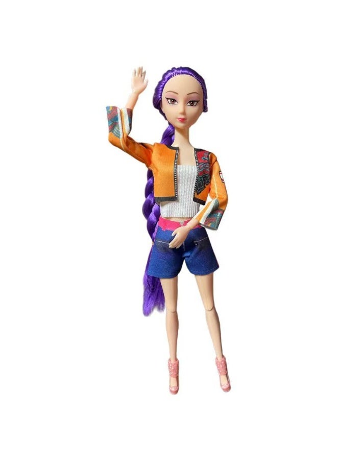 3-Piece Kpop Demon Hunters Figurines Dress-up dolls （Height 30 CM） - Image 3