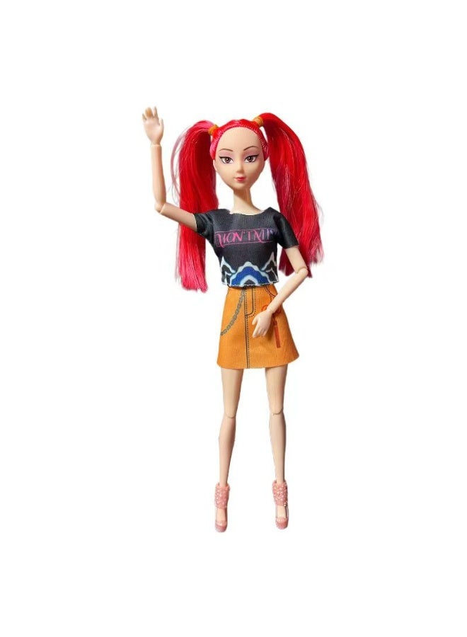3-Piece Kpop Demon Hunters Figurines Dress-up dolls （Height 30 CM） - Image 2