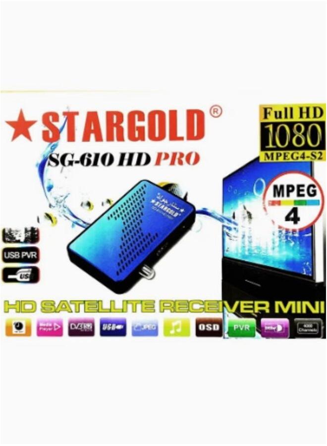 Stargold Hd Mini Satellite Receiver SG-610 HD Pro 