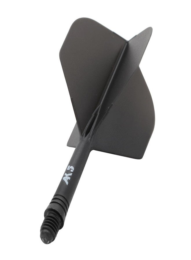CUESOUL 6 Pieces ROST AK5 Integrated Dart Shaft and Dart Flights Black - Image 3