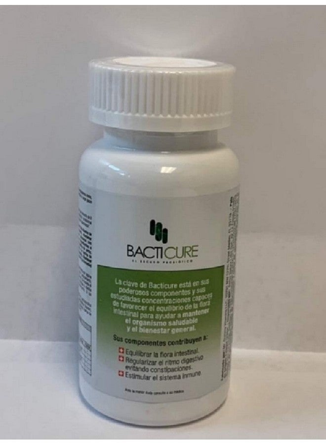 BACTICURE Original Probiótico Natural Probioticcapsule60 Count - Image 4