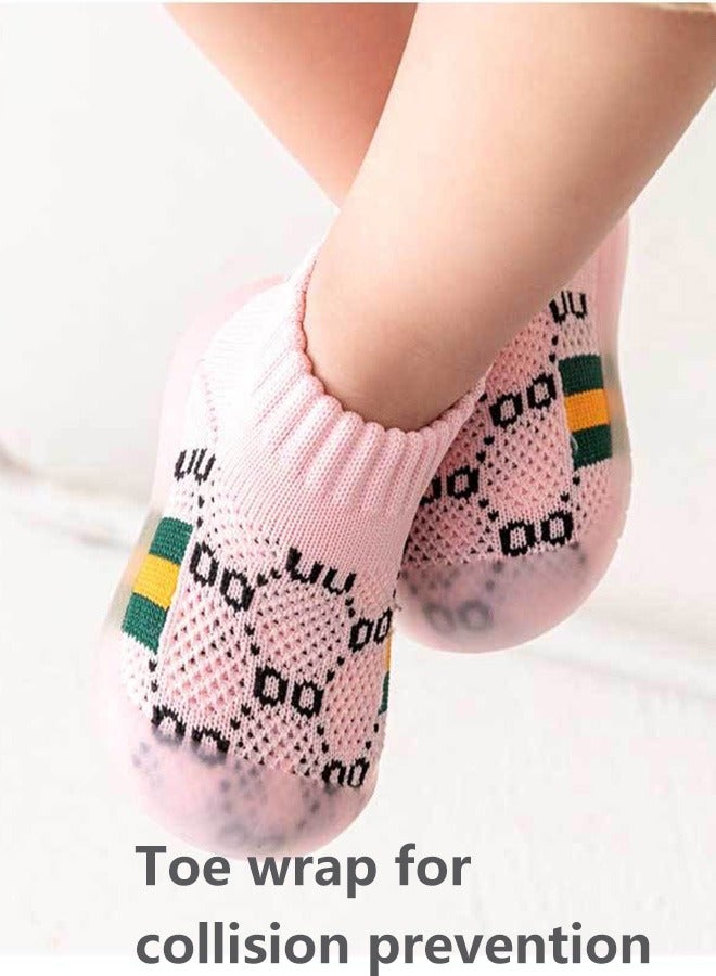 Trainers for Infant Toddler Boys Girls Shoes Breathable Mesh Soft Sole Lightweight Safer Non-Slip Toddler Sneakers Baby First Walking Shoes 6 - 36 Months  - Image 1