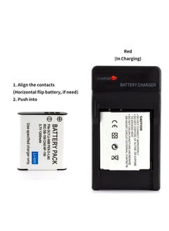 Norifon LI-50B Charger for Olympus D-750, SH-21, SP-800UZ, SP-810UZ, SP-815UZ, Stylus 1010, 1030SW, SZ-12, SZ-14, Tough TG-2, VR-340, VR-350, XZ-1 and More with Foldable Plug, Black (LI-50B-W)  - Image 5