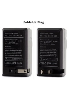 Norifon LI-50B Charger for Olympus D-750, SH-21, SP-800UZ, SP-810UZ, SP-815UZ, Stylus 1010, 1030SW, SZ-12, SZ-14, Tough TG-2, VR-340, VR-350, XZ-1 and More with Foldable Plug, Black (LI-50B-W)  - Image 4