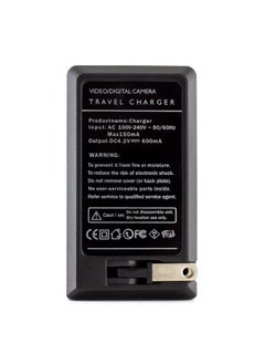 Norifon LI-50B Charger for Olympus D-750, SH-21, SP-800UZ, SP-810UZ, SP-815UZ, Stylus 1010, 1030SW, SZ-12, SZ-14, Tough TG-2, VR-340, VR-350, XZ-1 and More with Foldable Plug, Black (LI-50B-W)  - Image 2