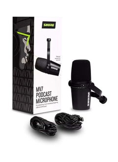 Shure USB Podcast Microphone For Podcasting MV7-K Black  - Image 2
