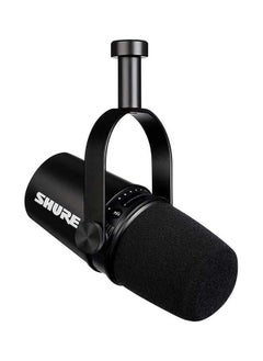 Shure USB Podcast Microphone For Podcasting MV7-K Black  - Image 1