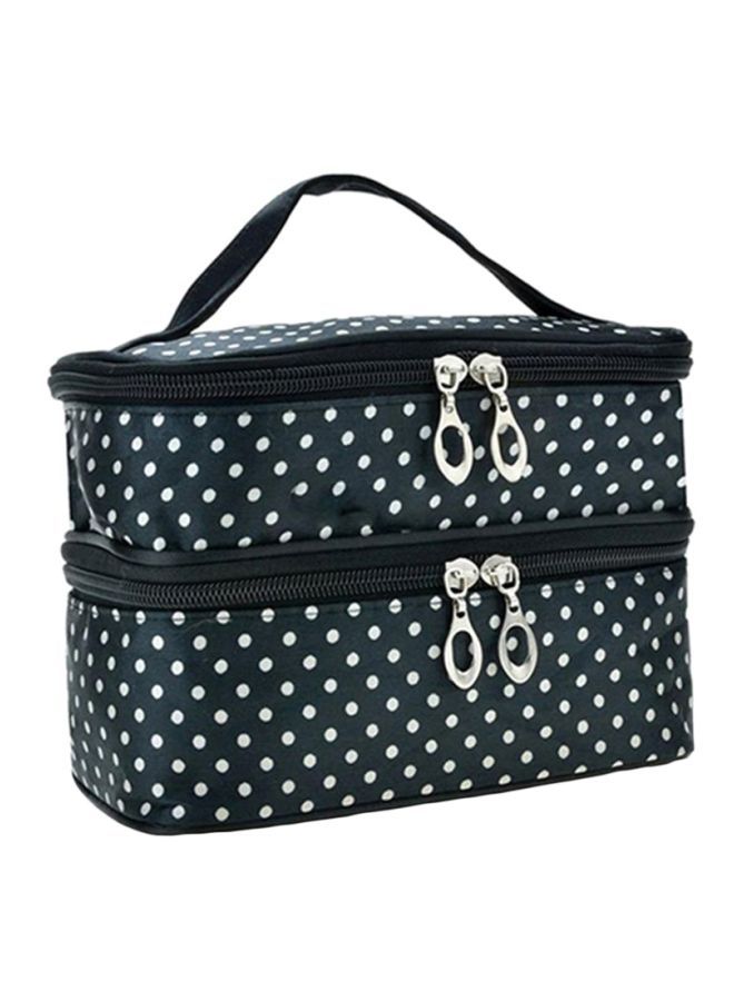 نيبمينينت حقبية أدوات تجميلية بطبقتين مزدوجتين أسود/ أبيض - Image 1