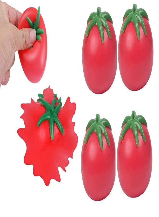 Ekan Tomato Balls Stress Relief Squishy Stress Reliever Toys for Kids Adults Set of 2 - Image 1