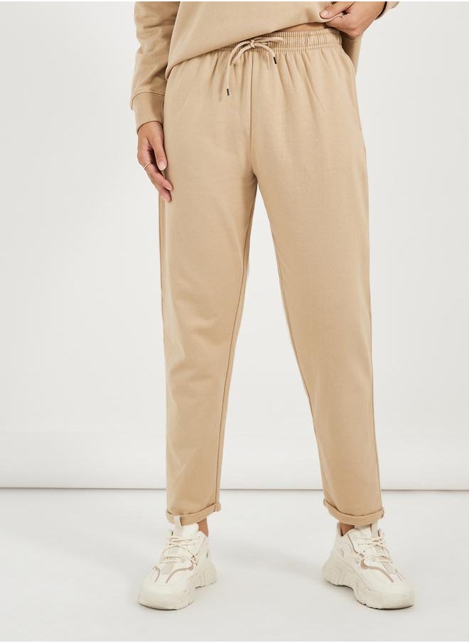 Styli - Snap Button Placket Sweatshirt & Cuffed Joggers Co-Ords - Image 1