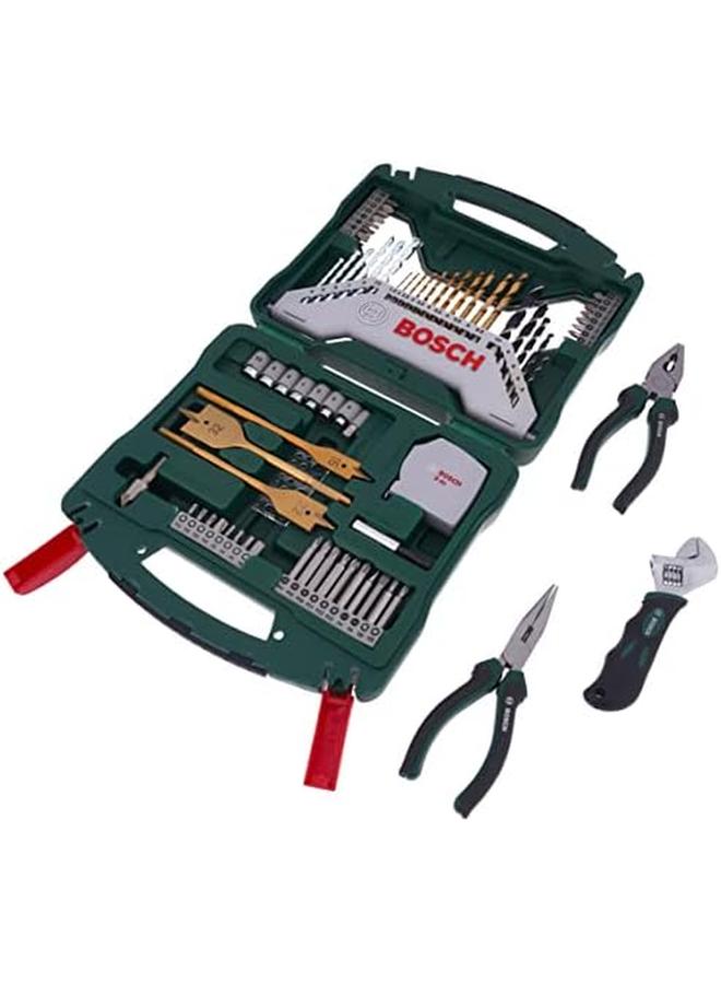 BOSCH 2607017197 70Pcs Drill Bits And Screwdriver Set - Image 2