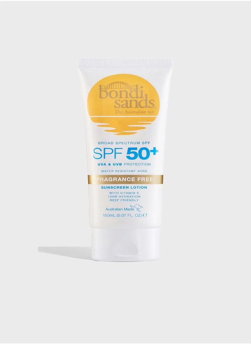 BONDI SANDS Sunscreen Lotion Spf50+ - Fragrance Free 150Ml