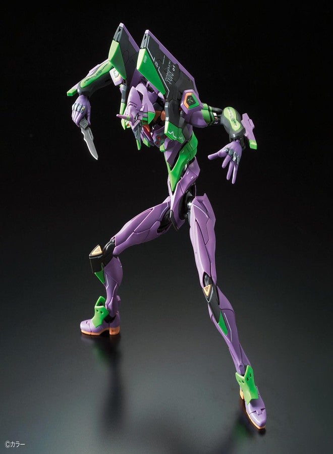BANDAI SPIRITS Hobby - Evangelion - Multipurpose Humanoid Decisive Weapon Artificial Human Evangelion Unit-01, RG Model Kit - Image 2