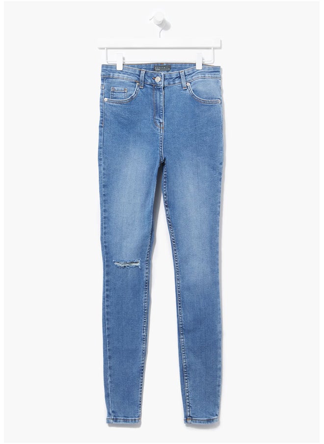 Matalan April Light Wash Super Skinny Jeans  - Image 3