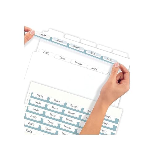 Avery Clear Label 5-Tab Index Maker Dividers - Image 5
