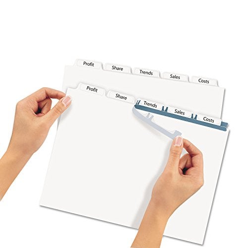 Avery Clear Label 5-Tab Index Maker Dividers - Image 2