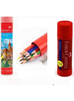 Dry Paint 12 Li Metal Tube and 10 gr Small Size Stick Adhesive