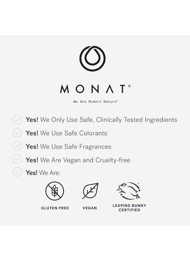 monat MONAT STUDIO ONE™ Air Dry Cream - Soft, Hair Styling Cream for touchable hold and Humidity Protection. Hair Frizz Control for All-Hair Types and no heat needed - Net Wt. 177 ml / 6 fl. oz.  - Image 5