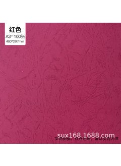 Red A3 +100 sheets