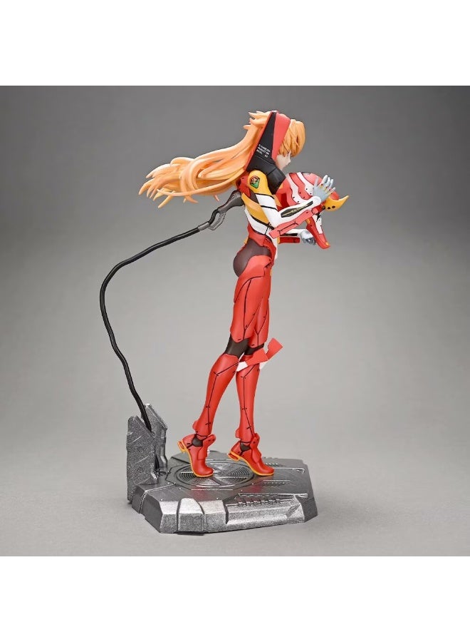 عام نيون جينيسيس إيفانجيليون سطح المكتب الديكور ميكا أسوكا شخصية نموذج إيفا جمع الديكور لعبة هدية للعائلة والأصدقاء - Image 3