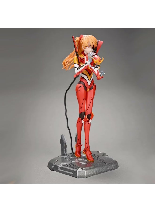 عام نيون جينيسيس إيفانجيليون سطح المكتب الديكور ميكا أسوكا شخصية نموذج إيفا جمع الديكور لعبة هدية للعائلة والأصدقاء - Image 2